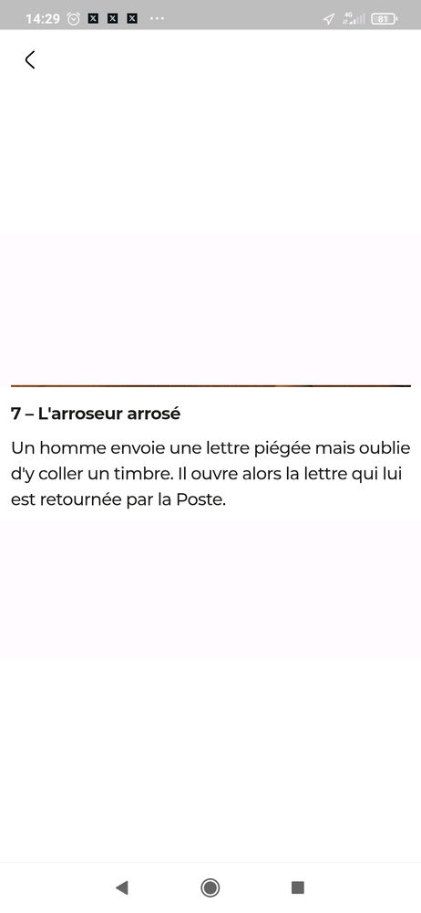 Erreur de débutant...