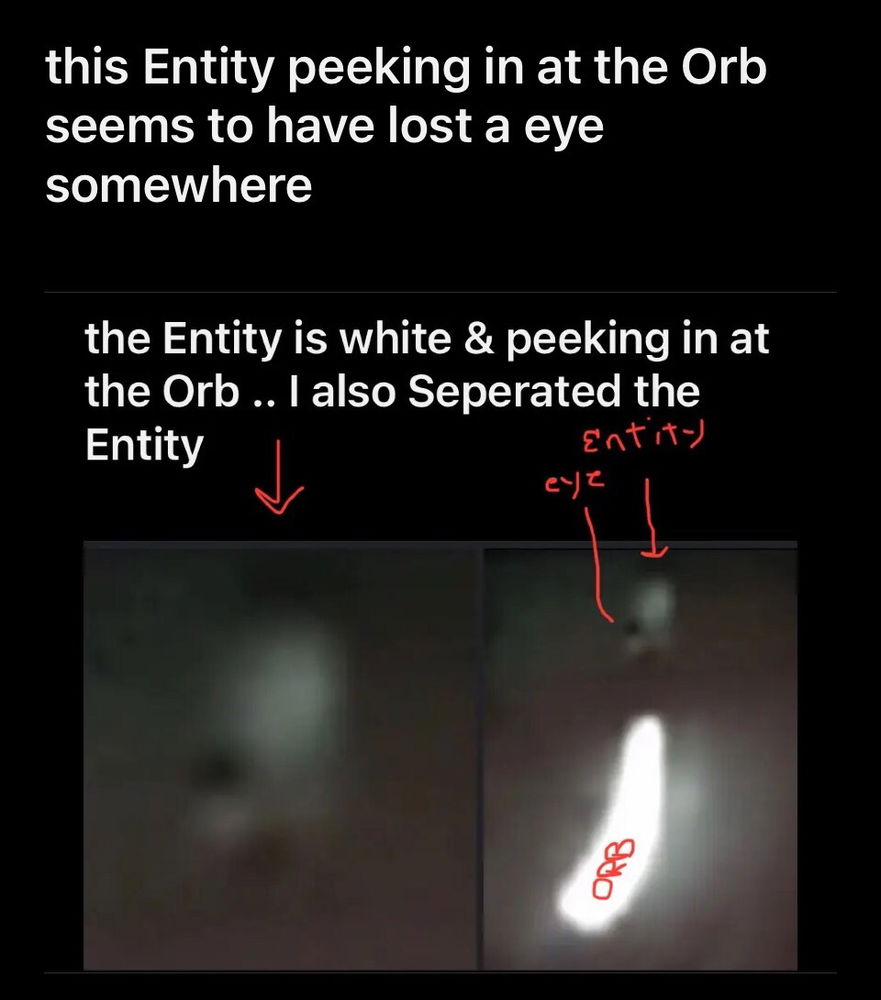 White Entity with one eye