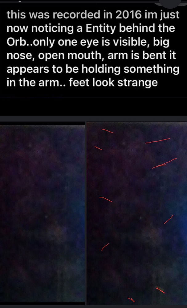 Troll like Entity hides behind a Orb