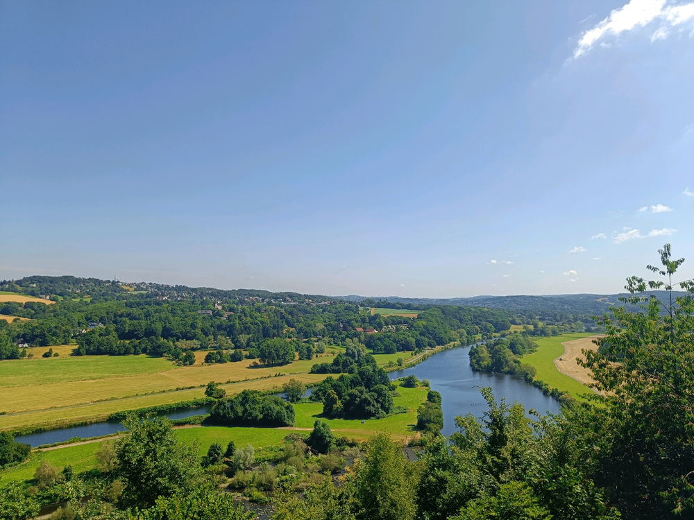 Schöner Ausblick ins Ruhrtal!