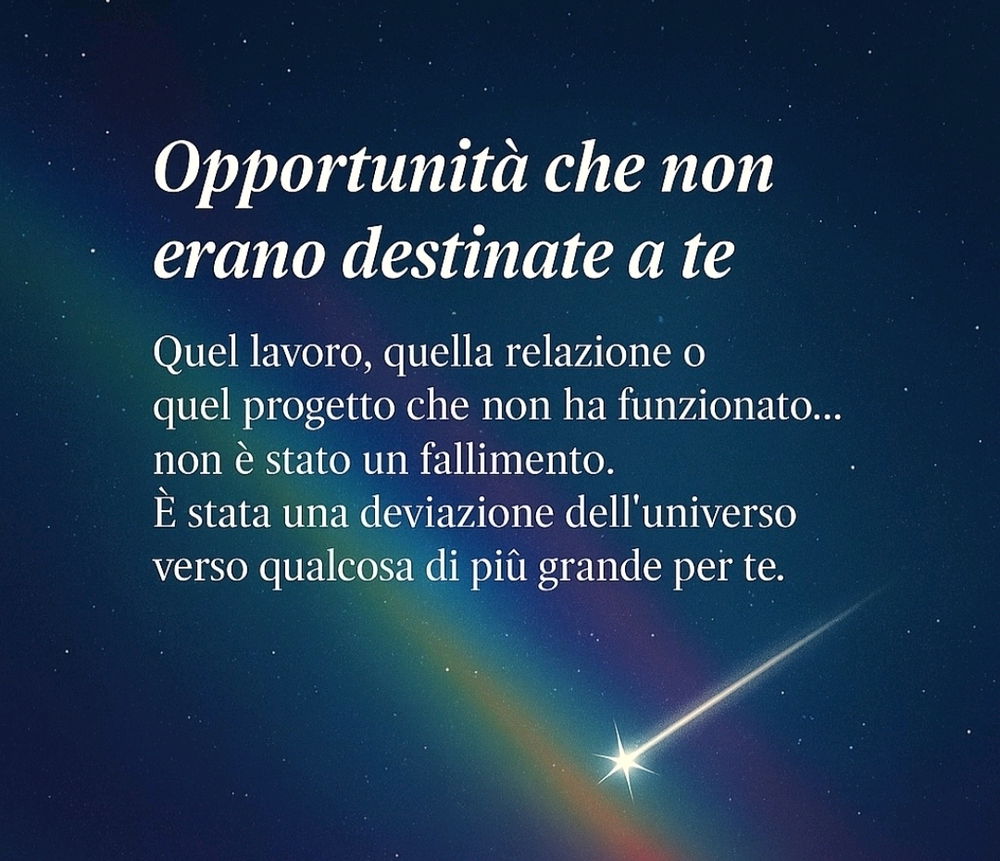 Lasciare andare per ...