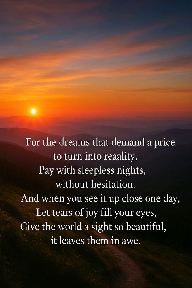 Dream to success