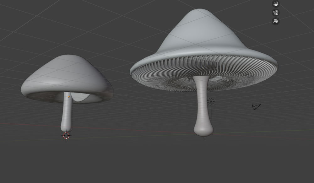 Primeira modelagem no blender.