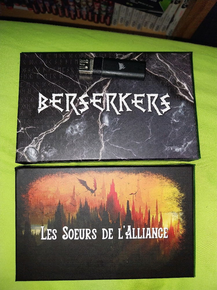 Enfin mon kick starter est arriver youpi j'ai hâte de pouvoir y jouer