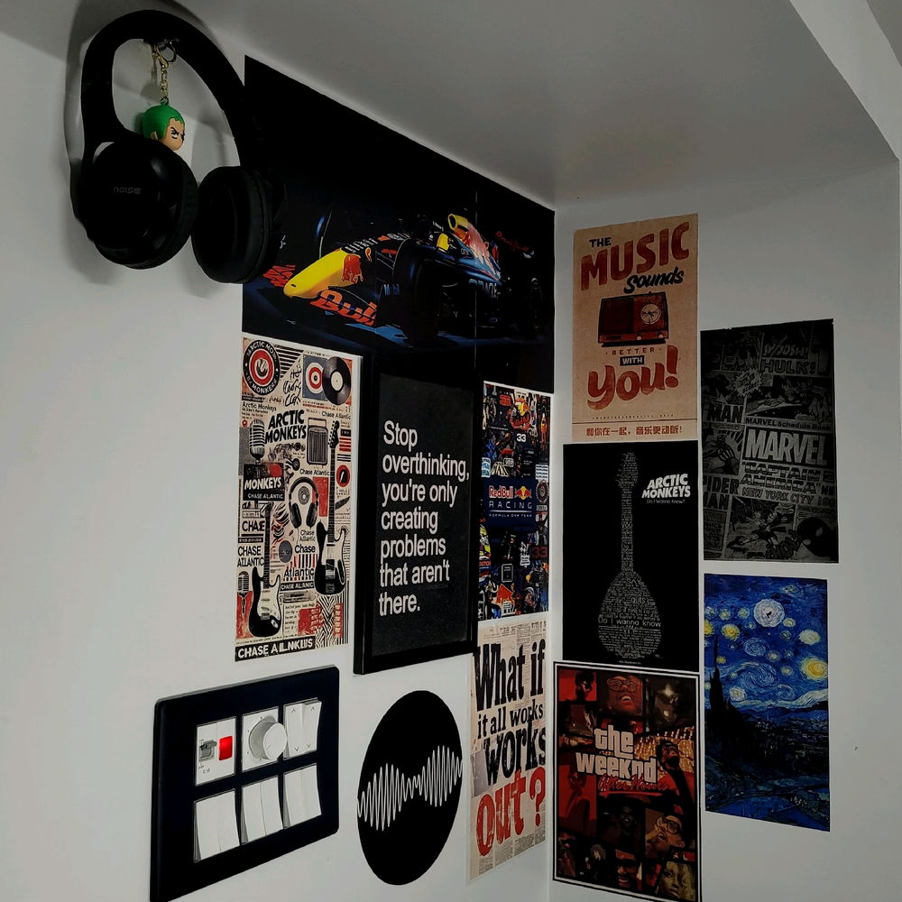 Came up with few ideas that made room look aesthetically pleasing , give your honest opinion