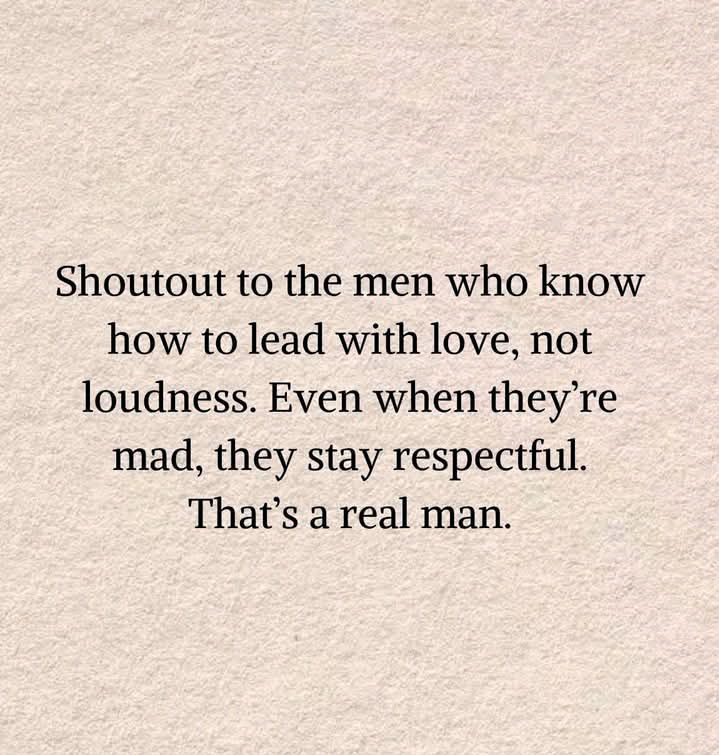 Respect must be