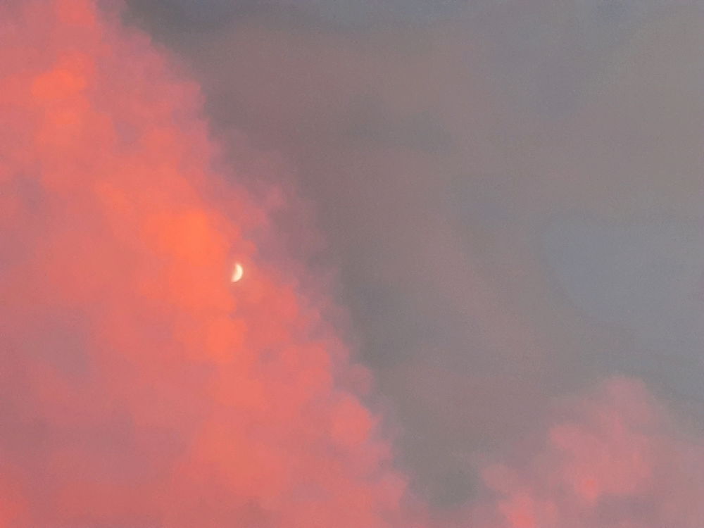 The sky tonight