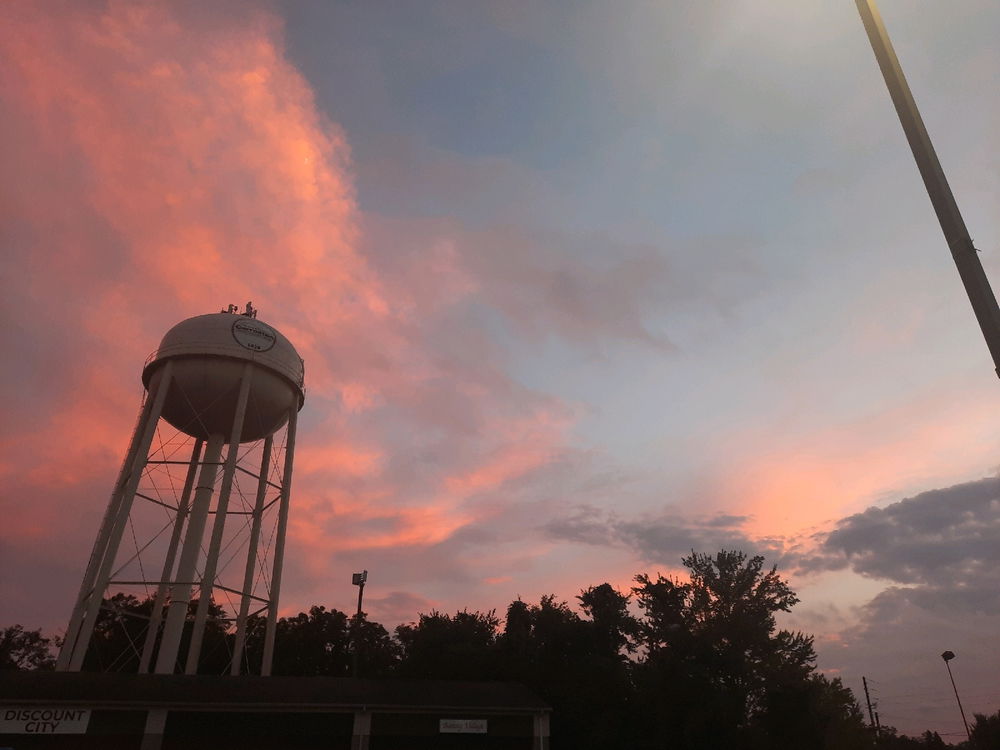 The sky tonight