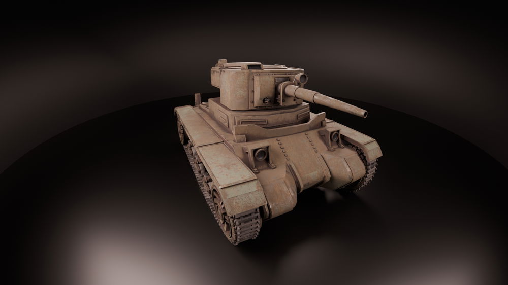 Tank I modeled
