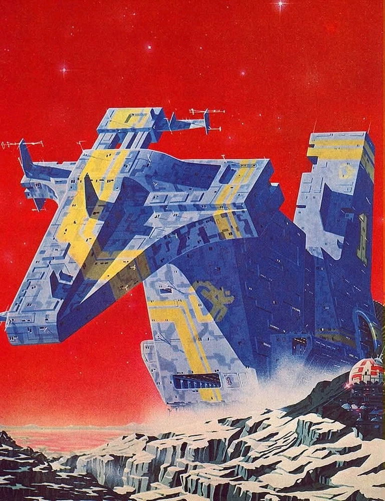 Scifi paintings / Trevor Webb
