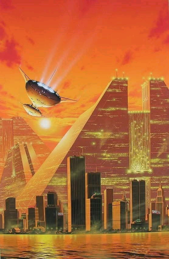 Scifi paintings / Trevor Webb