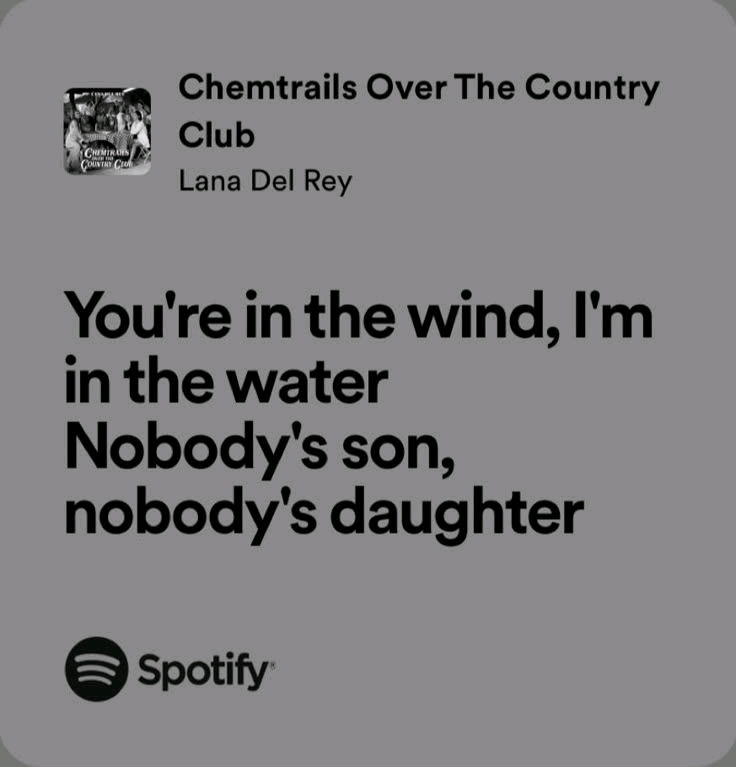 Song of the day