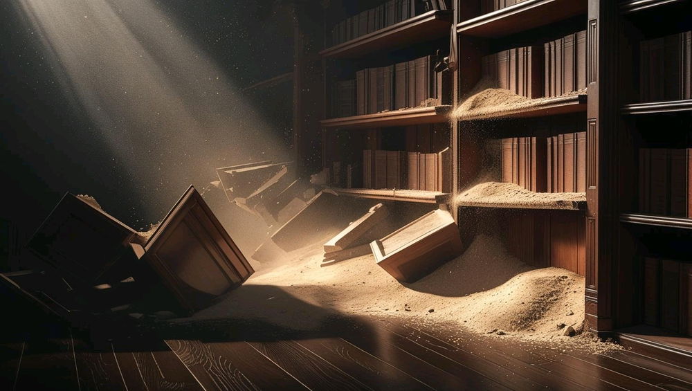 💔 “The Night My Shelf Died”