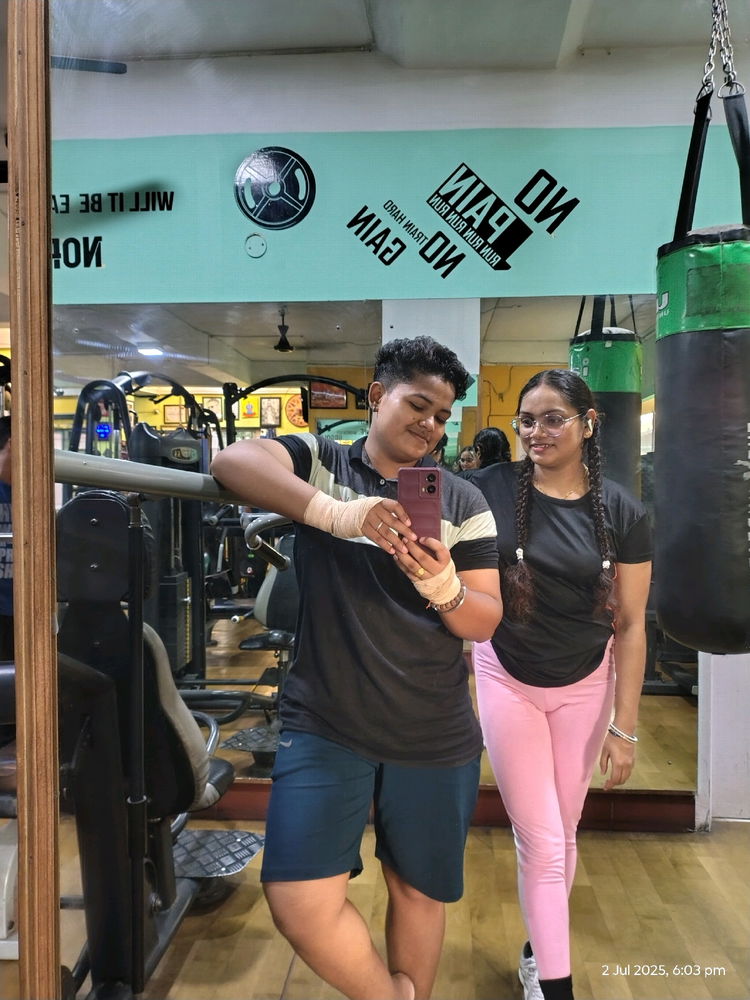 Gym bro.💪💪❤️