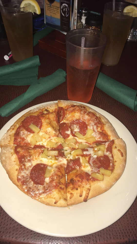  Personal Pie in a restaurant