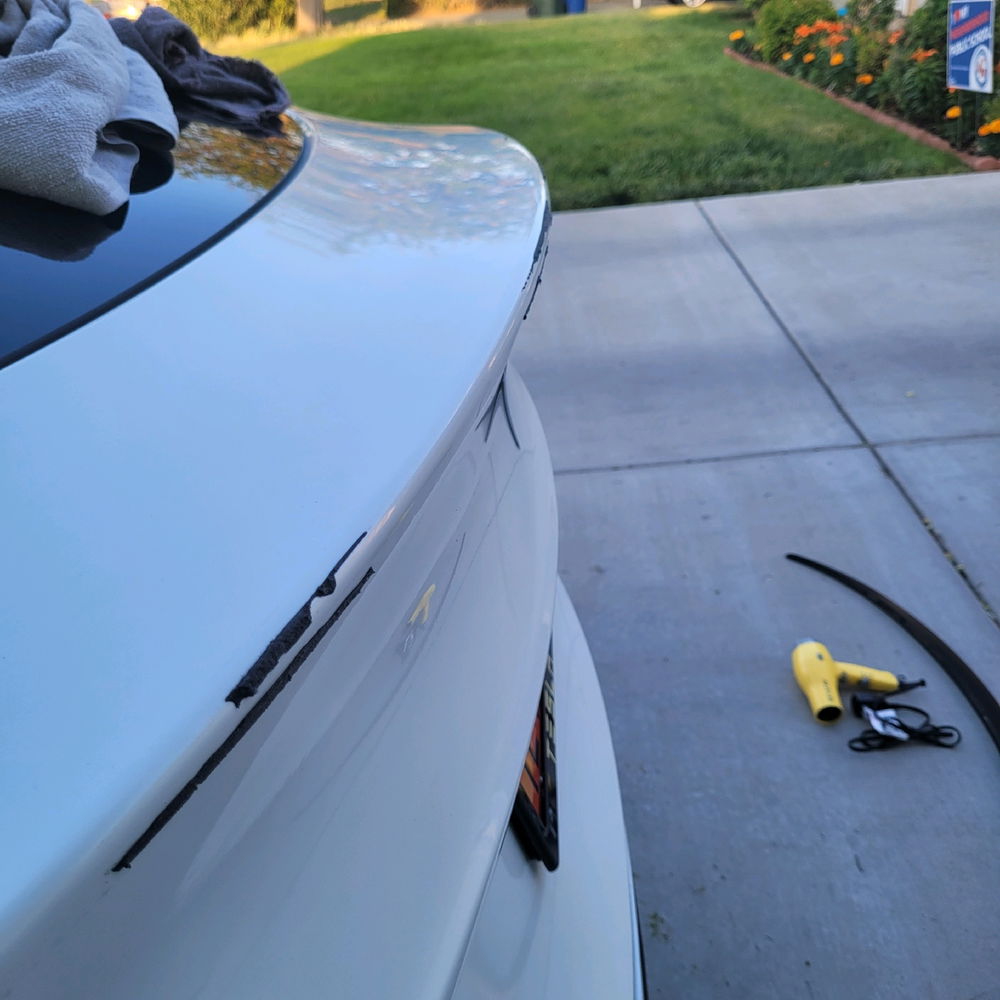 The adhesive was a pain to take out but I got it done