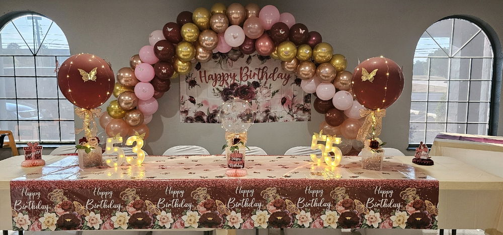 One of my new hobbies party decorations