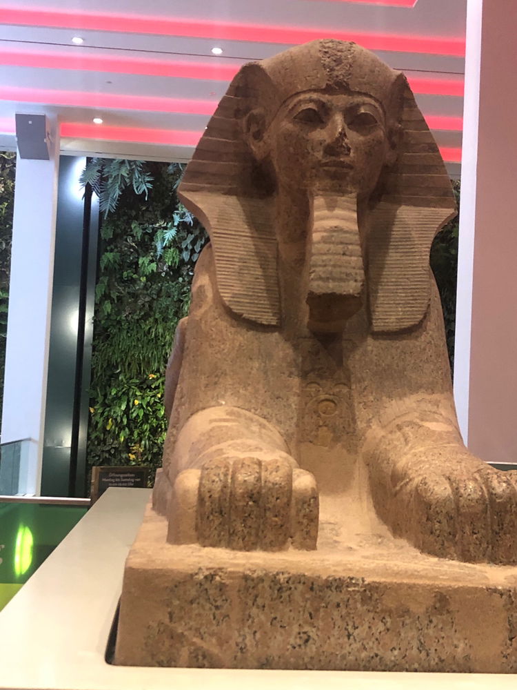 At the museum