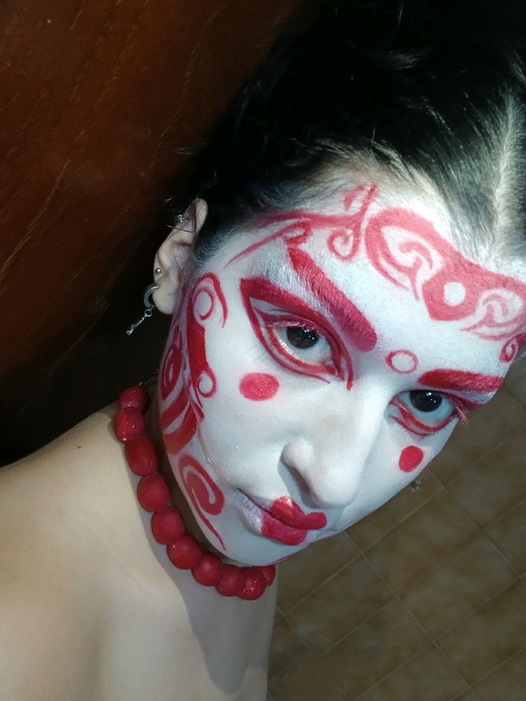 Geisha typa Mask 👹
