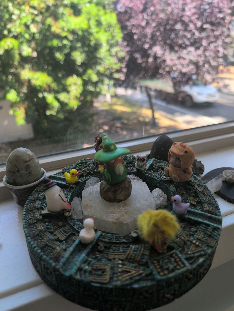 Dark Duck Devil Magicks:  
going down at the summoning circle.