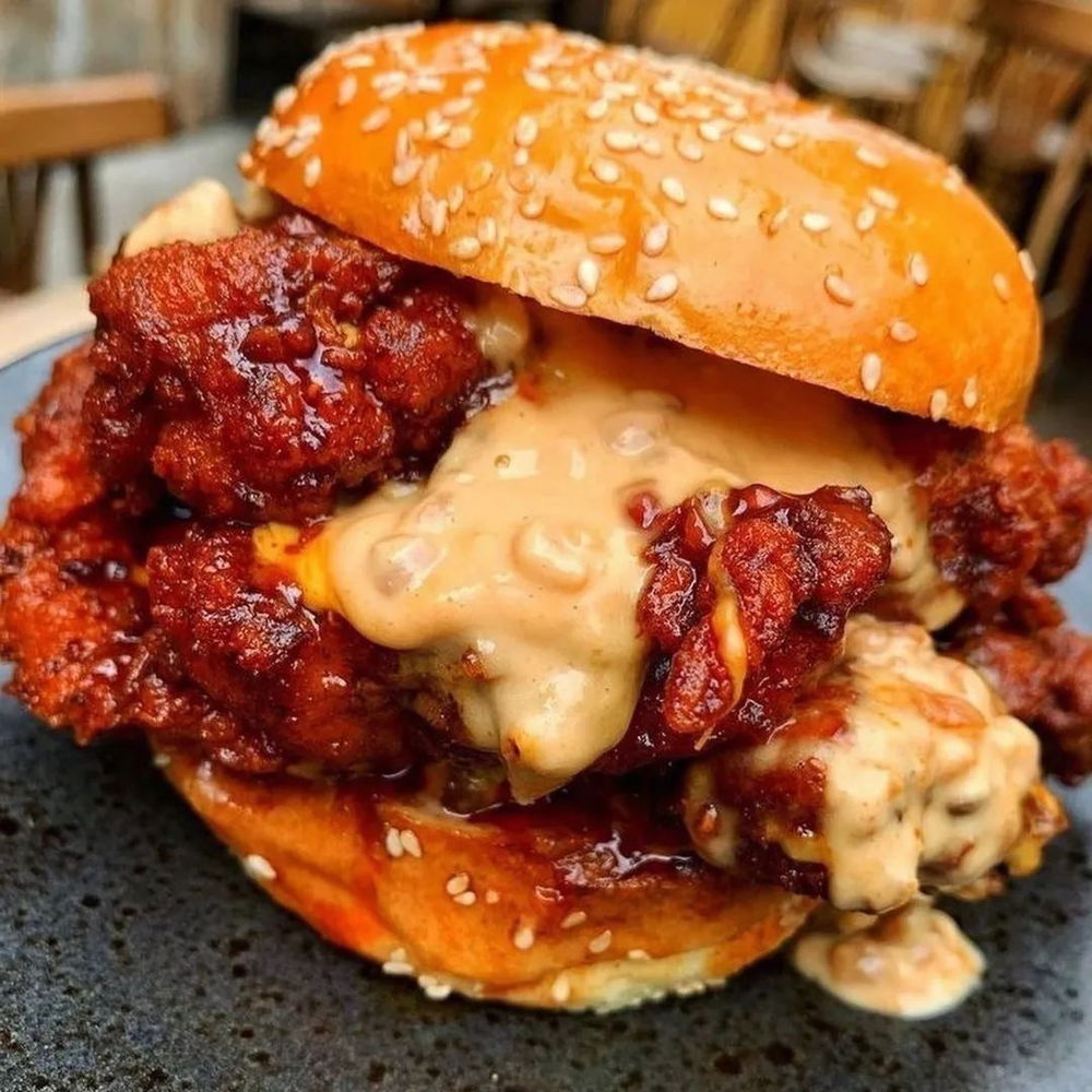Spicy Fried Chicken Sandwich 🌶️