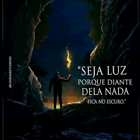 Seja luz.