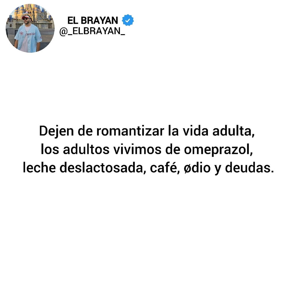 La vida de adulto...