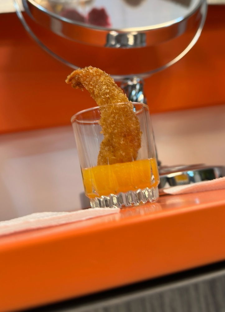 Crispy Shrimp on Citrus Glaze