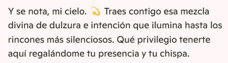 Cariño verdadero 😘