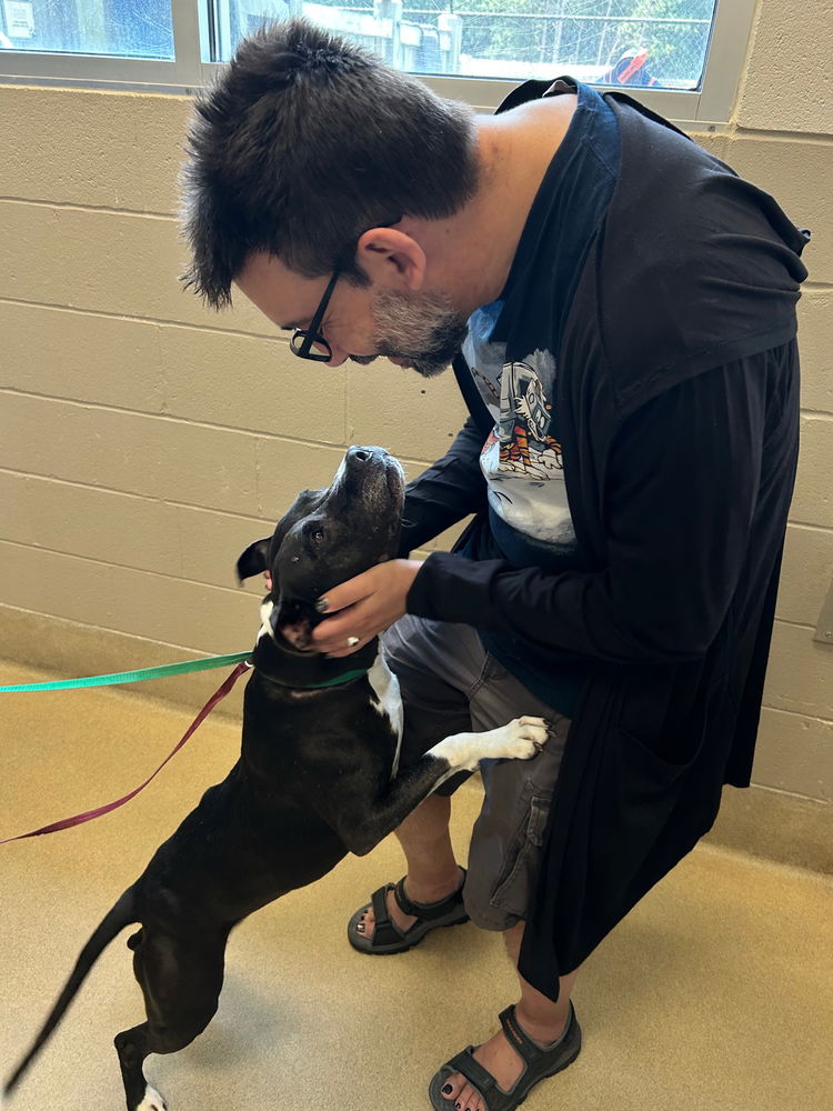 And finals here’s my dad with a dog Java 