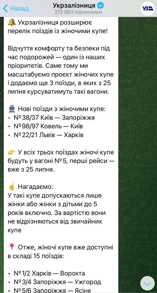 Нові жіночі купе