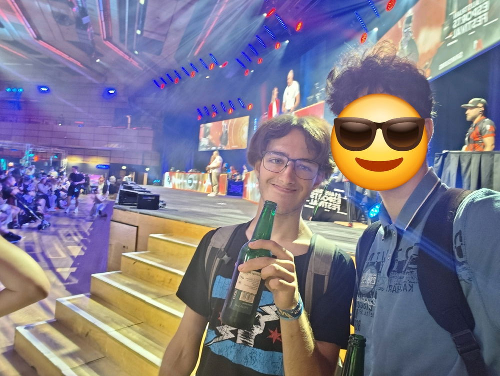 Hatte einen coolen A1 Esports Festival Tag
