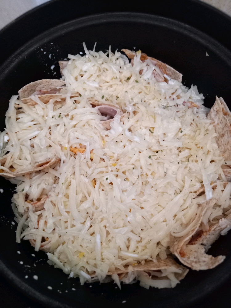 Smetanové tortilové lasagne