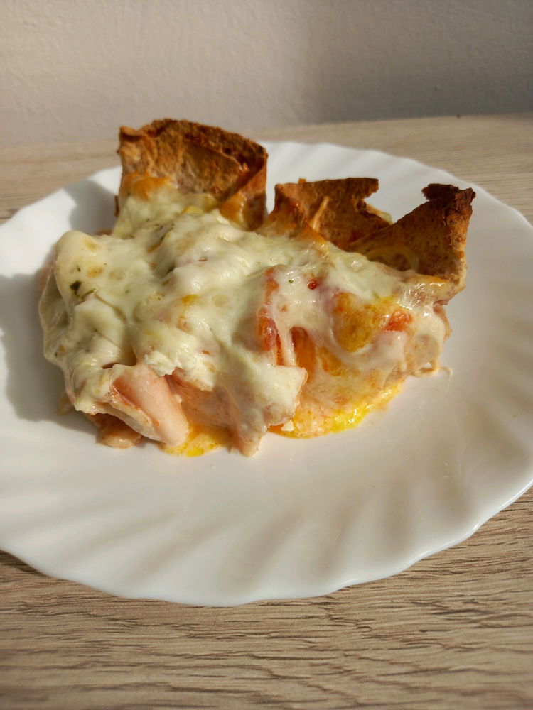 Smetanové tortilové lasagne