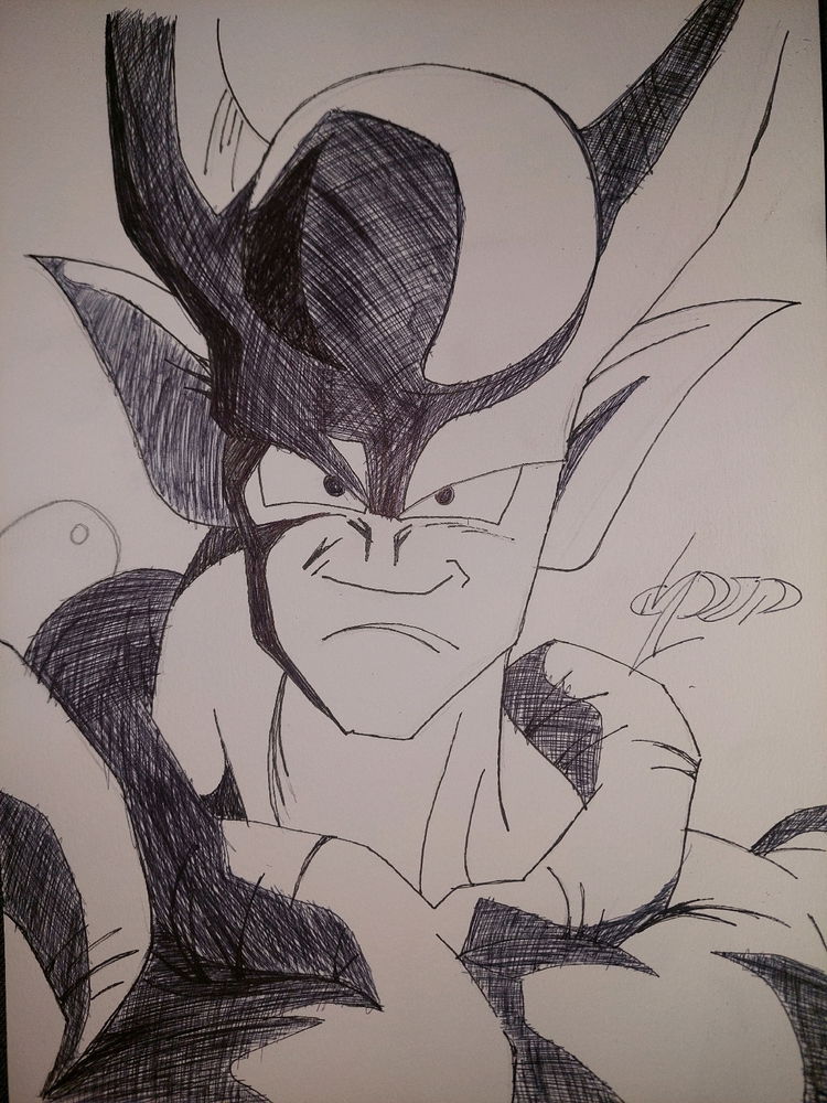 Dessin DBZ que je viens de faire