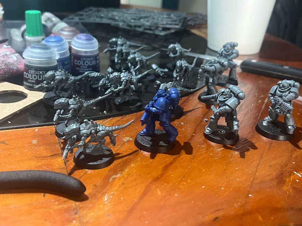 Pintando miniaturas