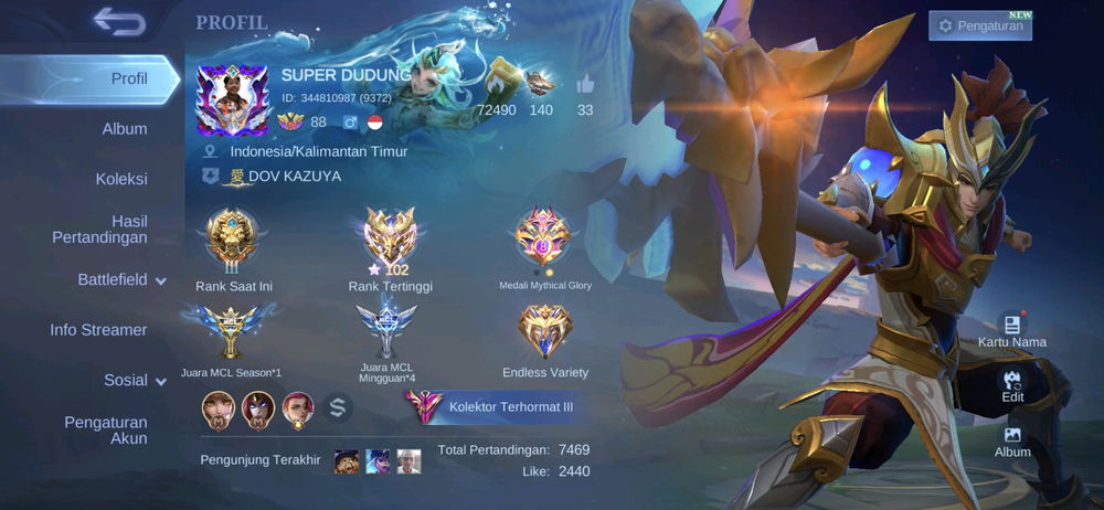 Need friend mlbb