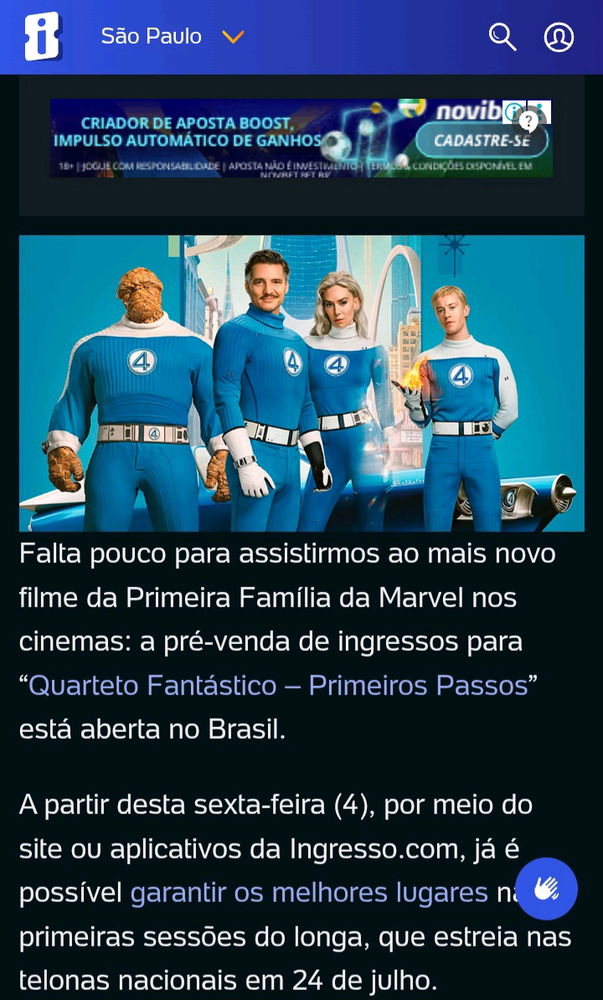 Será que vai ser bom?