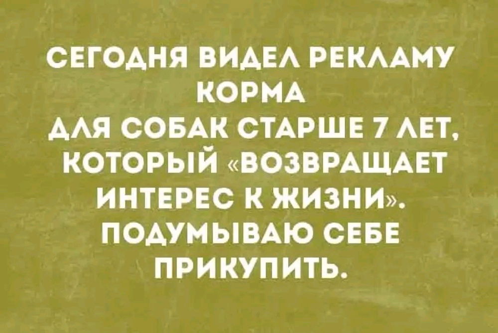 Интерес к жизни 🙄