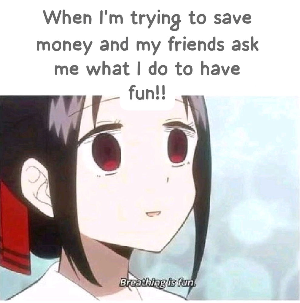 Tips: Fun things to do when trying to save money 😁😅