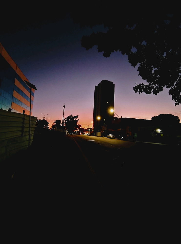 O incrível fim de tarde!