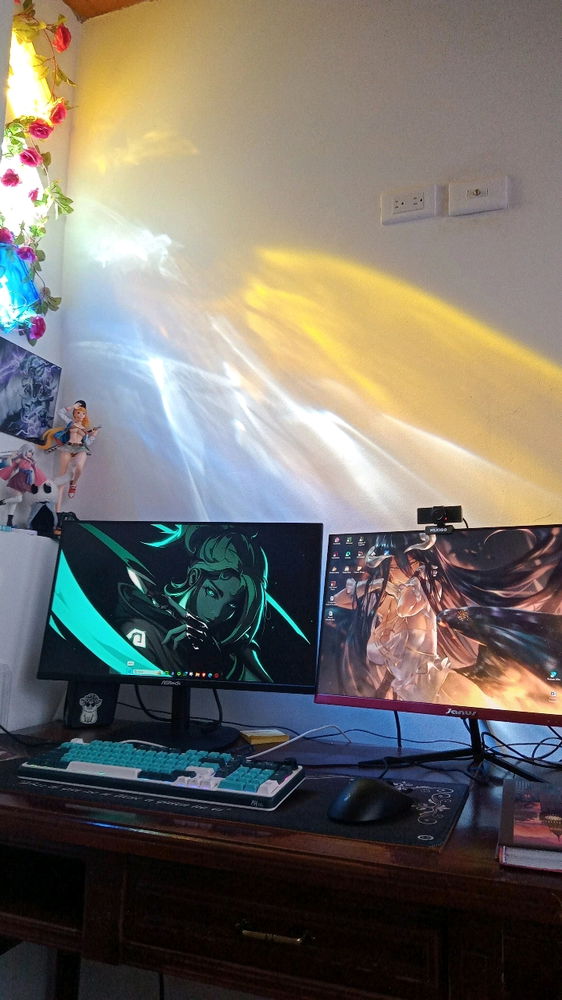 Que lindo mi Set Up por la mañana