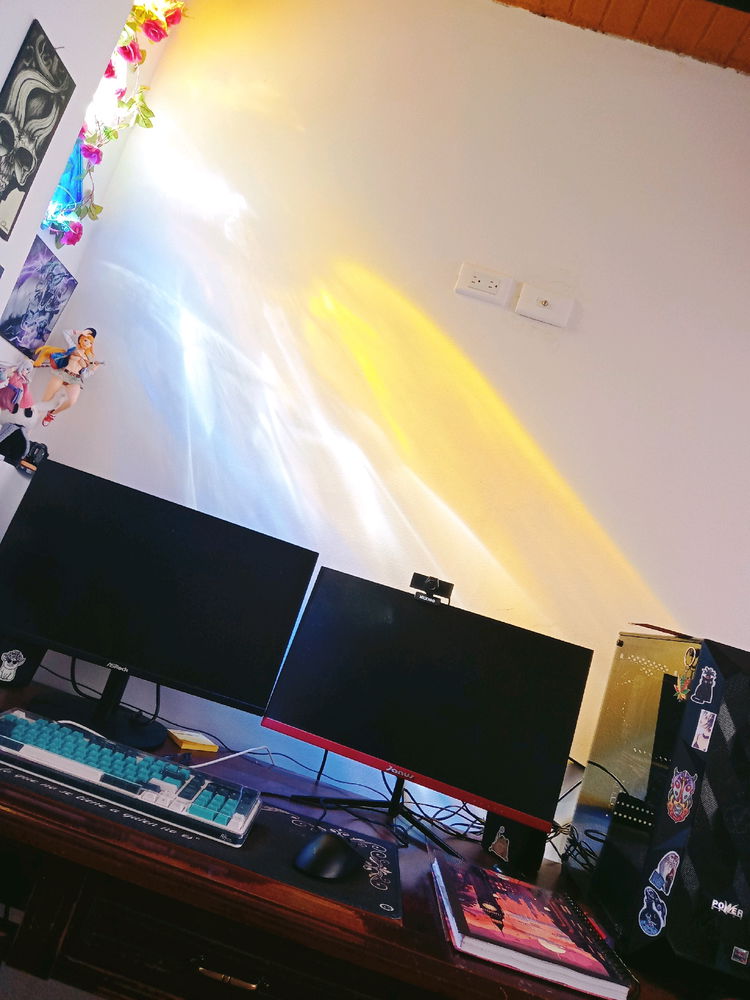 Que lindo mi Set Up por la mañana