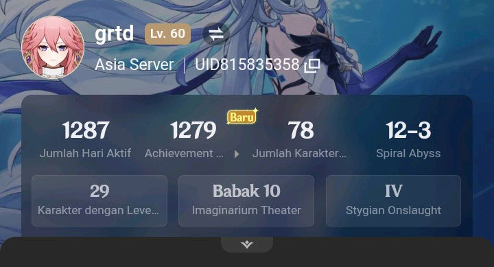 My GENSHIN ACC