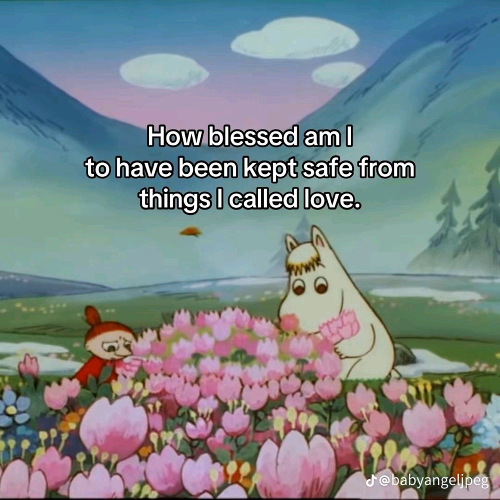 How blessed am I for trusting my intuition and run away from thing that almost made me lose myself.