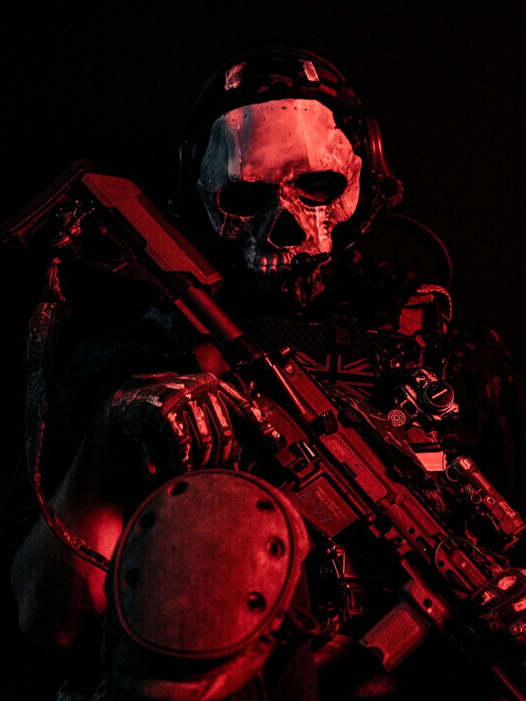 I do Ghost cosplays