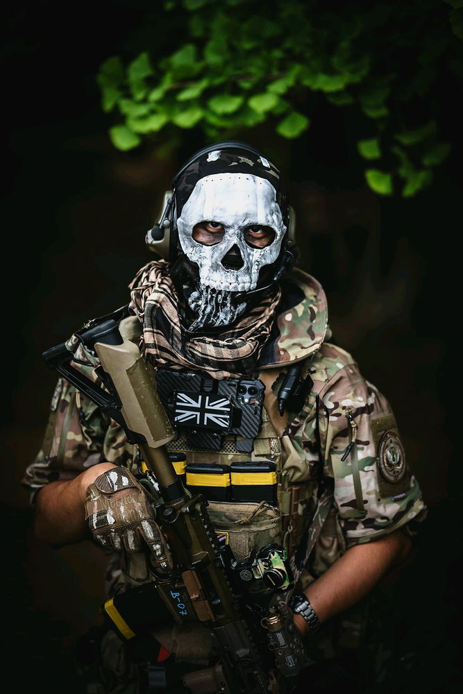 I do Ghost cosplays