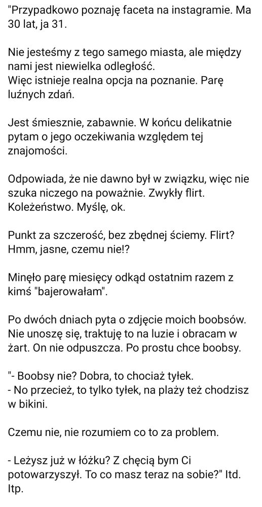 Kontekst w kolejnych screenach