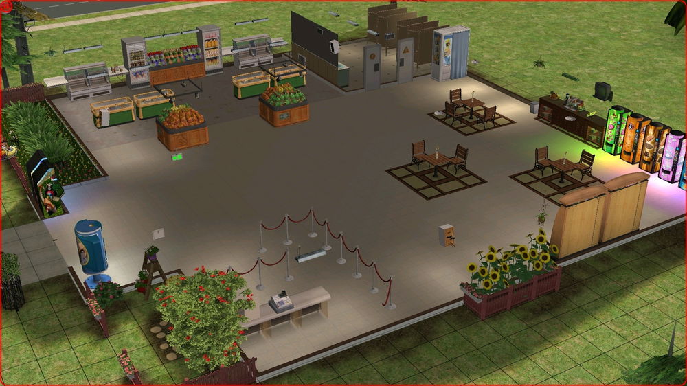 A Few builds from The Sims 2