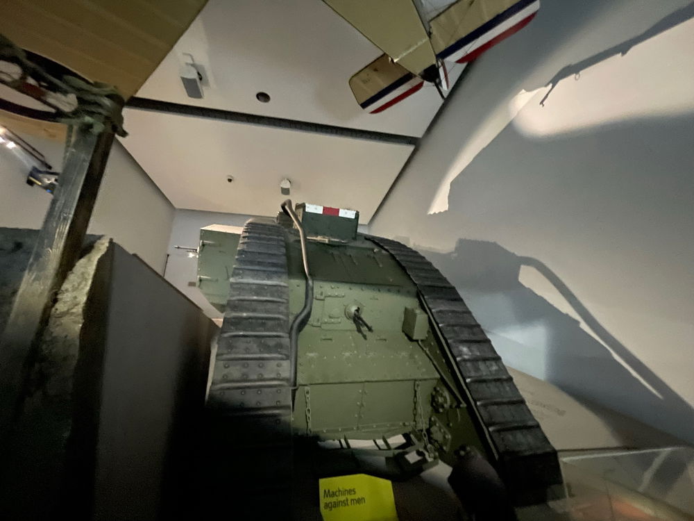Hit up imperial war museum London recently, it was a lot of fun